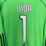 2009/10 AC MILAN DIDA #1 GK SHIRT (XXL) ADIDAS