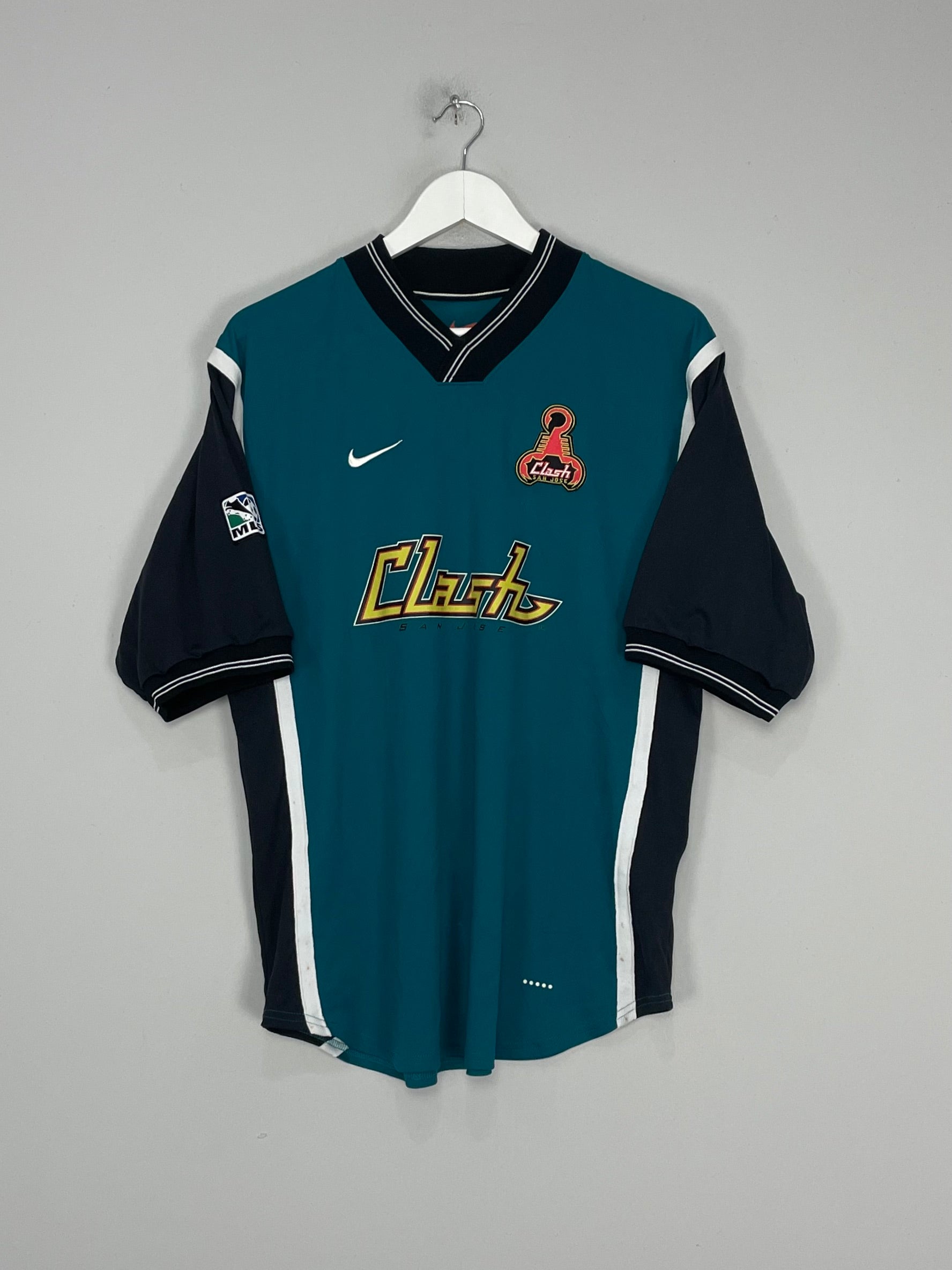 1998/99 CLASH SAN JOSE AWAY SHIRT (M) NIKE