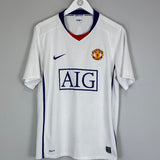 2008/10 MANCHESTER UNITED RONALDO #7 AWAY SHIRT (M) NIKE