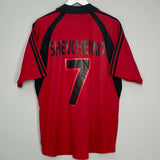 2001/02 AC MILAN SHEVCHENKO #7 THIRD SHIRT (L) ADIDAS