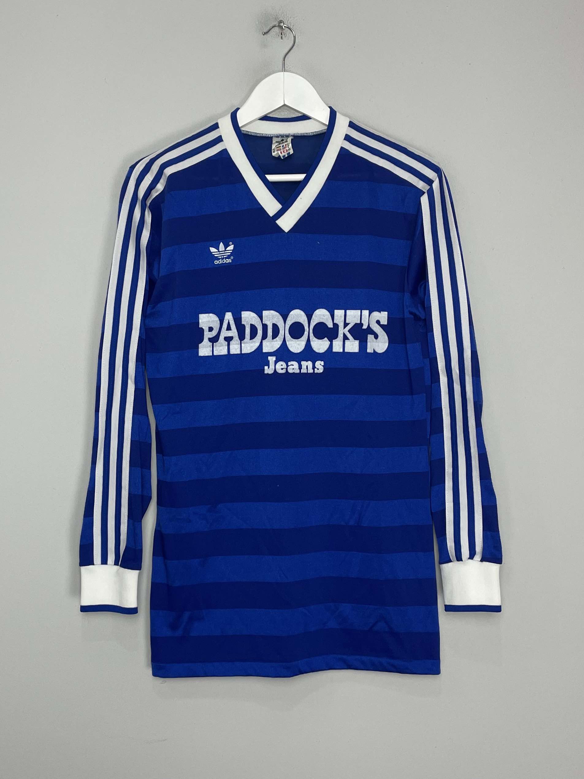 1985/86 SCHALKE L/S HOME SHIRT (M) ADIDAS