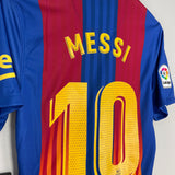 2020/21 BARCELONA MESSI #10 BNWT *EL CLASSICO* HOME SHIRT (S) NIKE