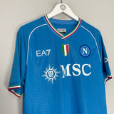 2023/24 NAPOLI *BNWT* AUTHENTIC HOME SHIRT (MULTIPLE SIZES) EA7