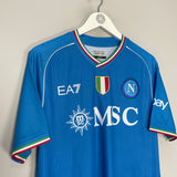 2023/24 NAPOLI *BNWT* HOME SHIRT (MULTIPLE SIZES) EA7