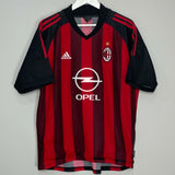 2002/03 AC MILAN RUI COSTA #10 HOME SHIRT (L) ADIDAS