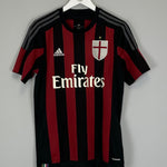 2015/16 AC MILAN HOME SHIRT (M) ADIDAS