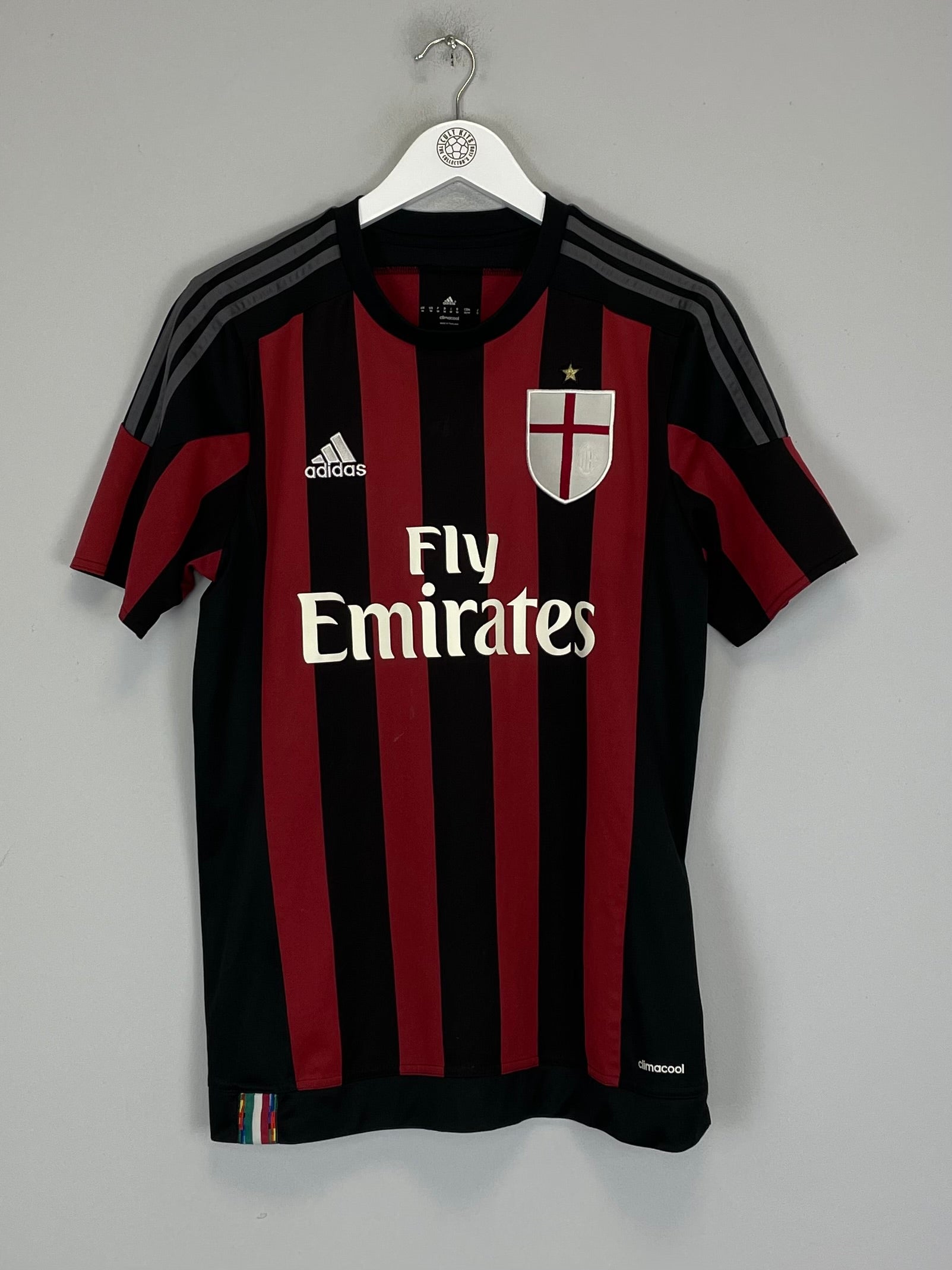 2015/16 AC MILAN HOME SHIRT (M) ADIDAS