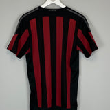 2015/16 AC MILAN HOME SHIRT (M) ADIDAS