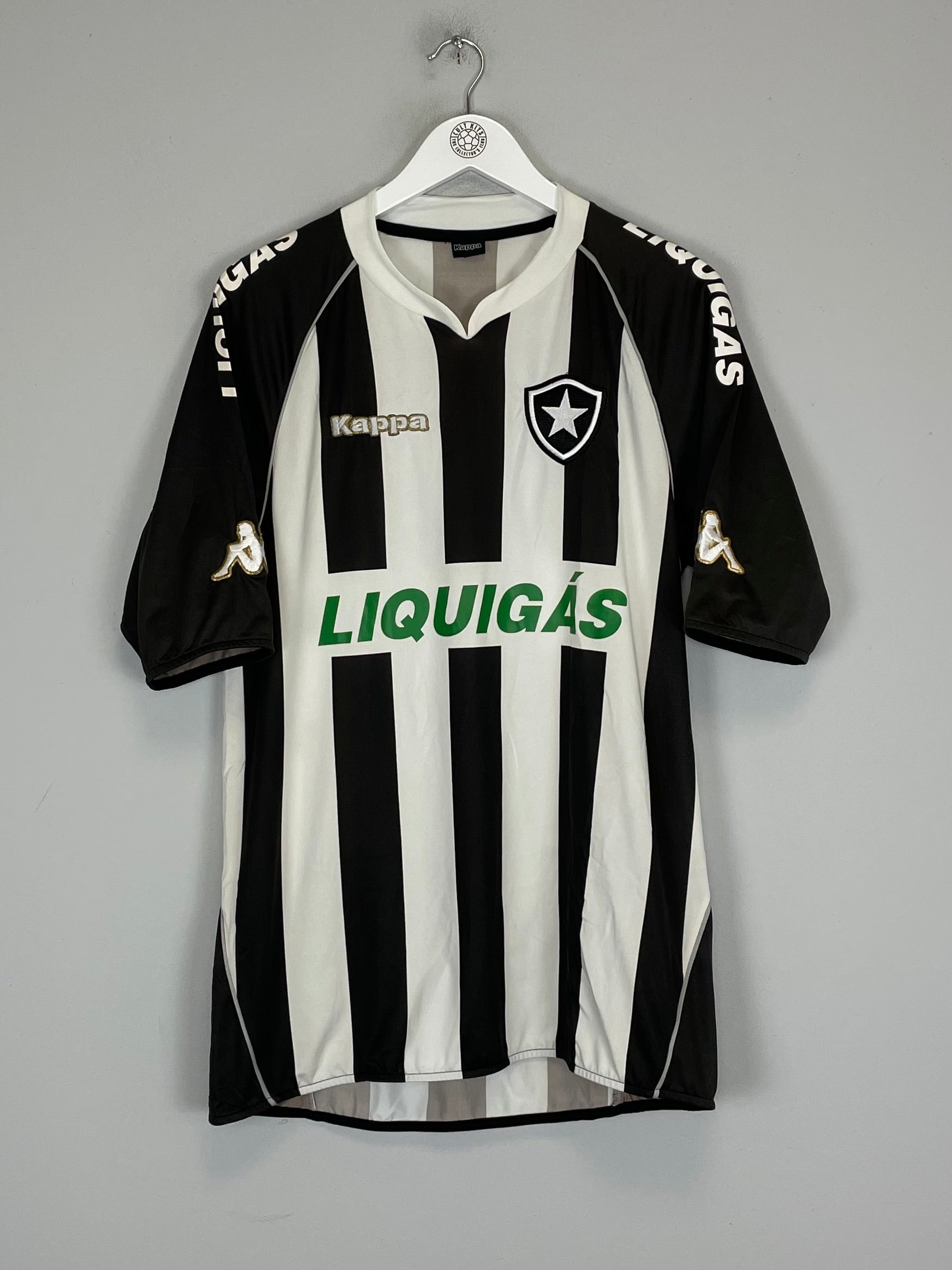 2008 BOTAFOGO #7 HOME SHIRT (L) KAPPA