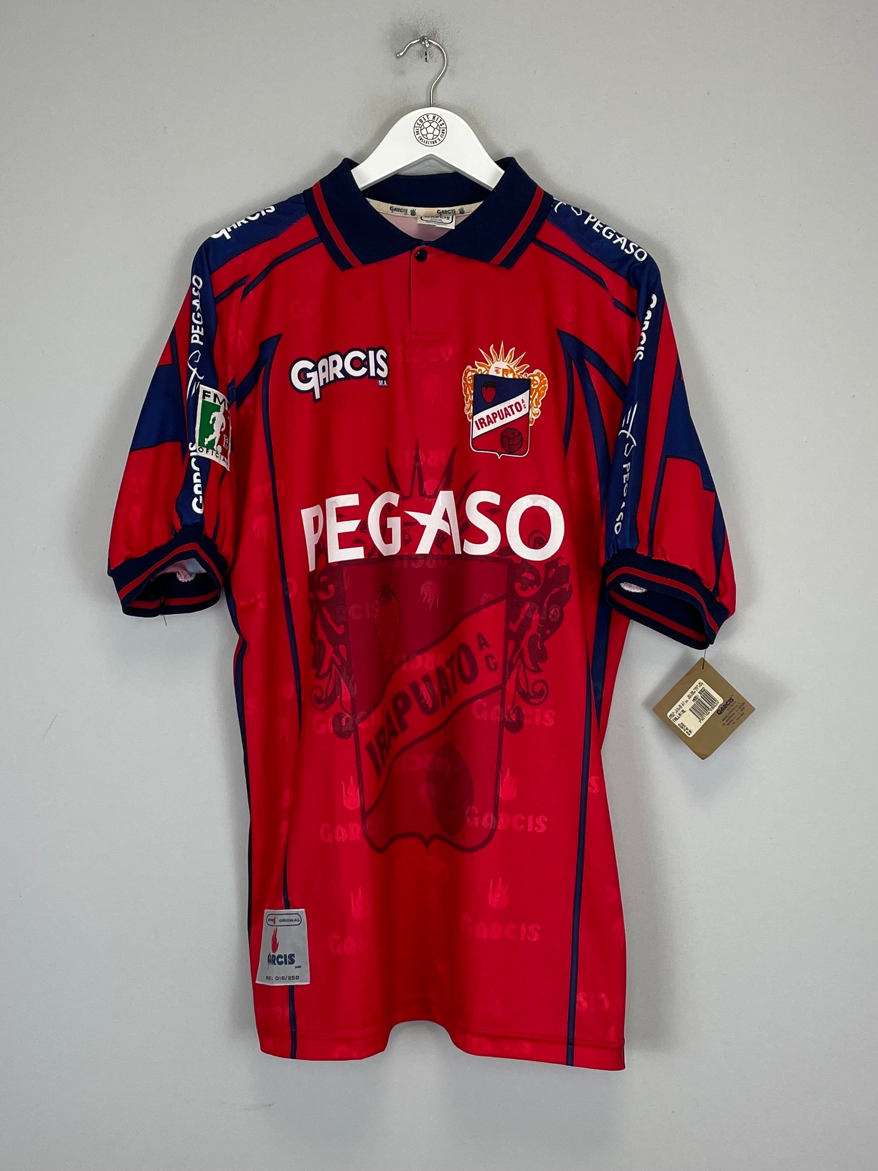 2000/01 IRAPUATO *BNWT* HOME SHIRT (XL) GARCIS