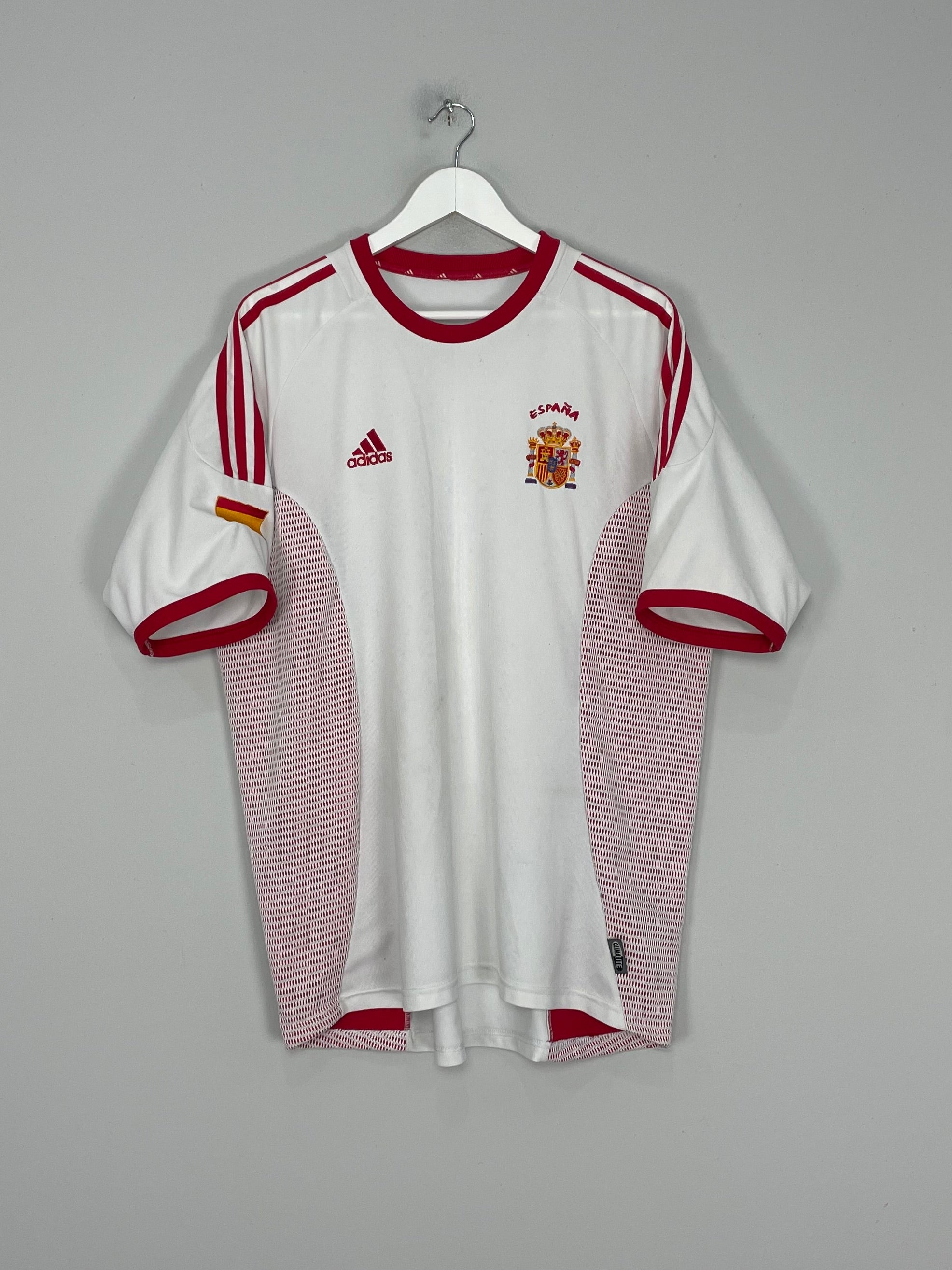 2002/04 SPAIN AWAY SHIRT (XL) ADIDAS