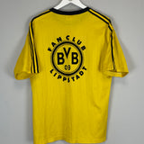 1989/90 DORTMUND FAN CLUB SHIRT (XL) ADIDAS