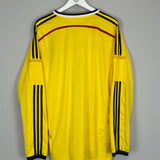 2014/15 COLOMBIA L/S HOME SHIRT (XL) ADIDAS