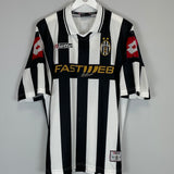 2001/02 JUVENTUS DEL PIERO #10 HOME SHIRT (L) LOTTO