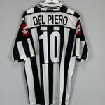 2001/02 JUVENTUS DEL PIERO #10 HOME SHIRT (L) LOTTO