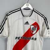 2009/10 RIVER PLATE HOME SHIRT (L) ADIDAS