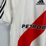 2009/10 RIVER PLATE HOME SHIRT (L) ADIDAS