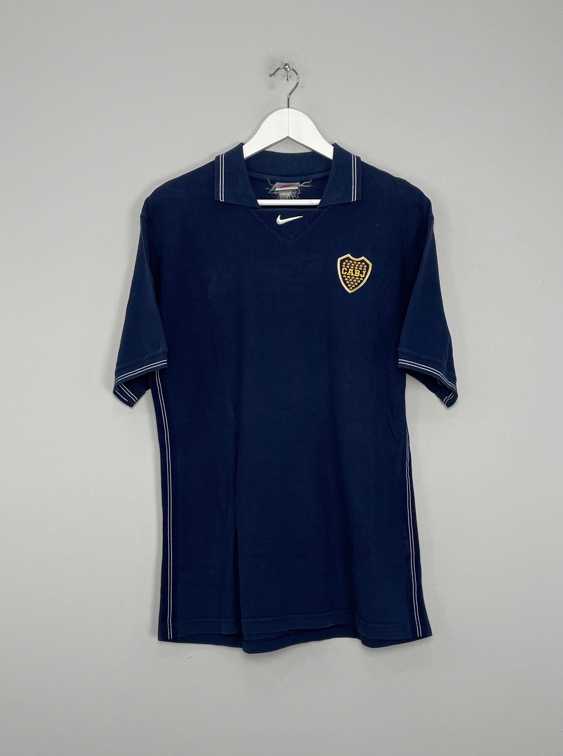 1998/00 BOCA JUNIORS TRAINING POLO SHIRT (L) NIKE