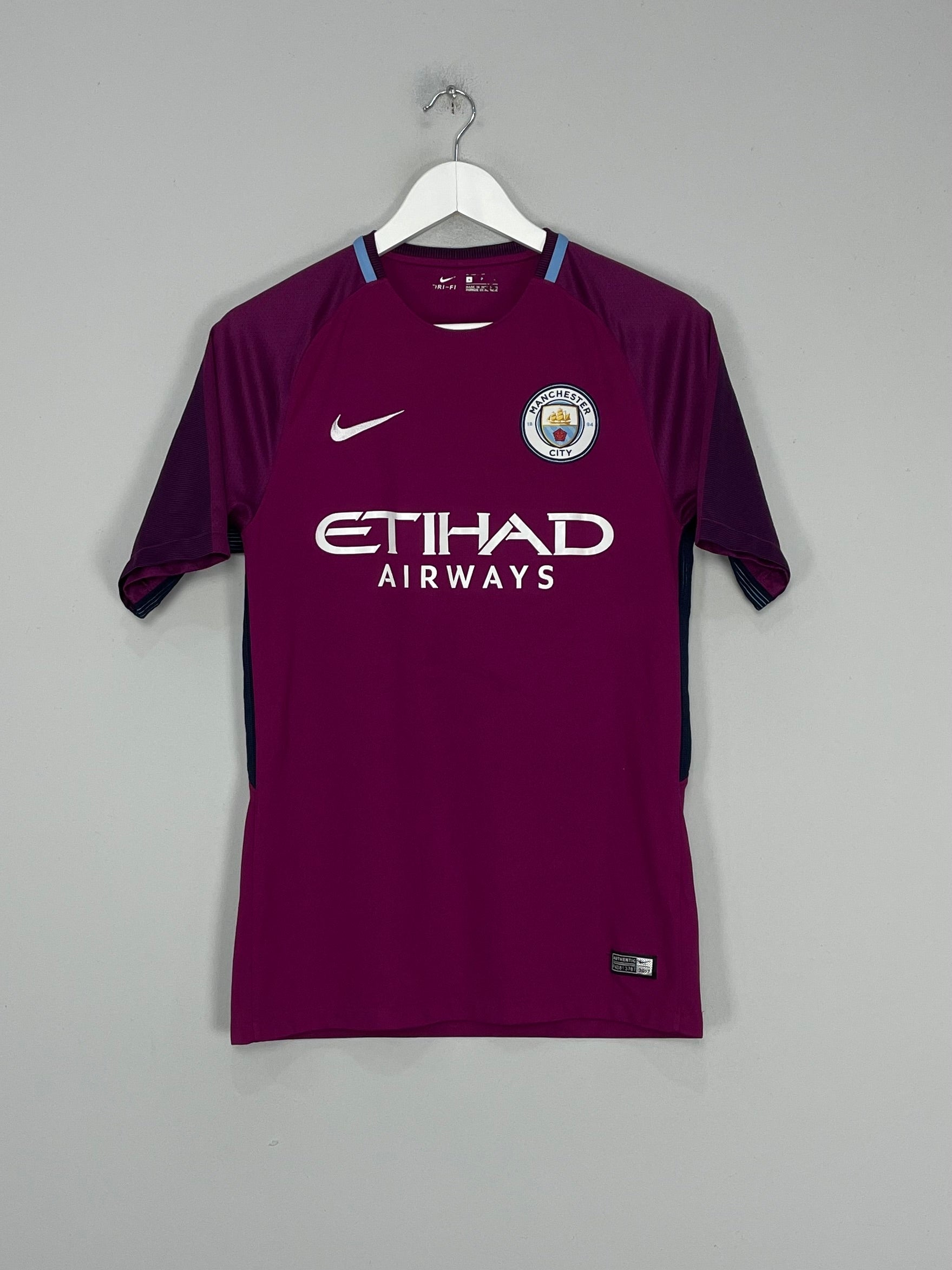 2017/18 MANCHESTER CITY AWAY SHIRT (S) NIKE