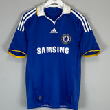 2008/09 CHELSEA LAMPARD #8 HOME SHIRT (M) ADIDAS