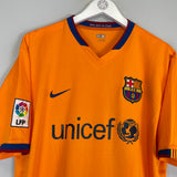 2006/07 BARCELONA GIOVANI #17 AWAY SHIRT (XL) NIKE