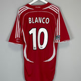 2007 CHICAGO FIRE BLANCO #10 HOME SHIRT (XL) ADIDAS