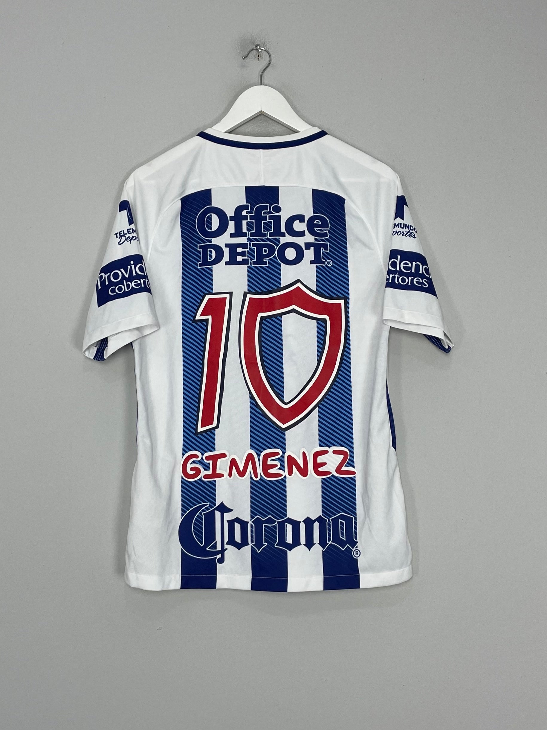 2017/18 PACHUCA GIMINEZ #10 HOME SHIRT (M) NIKE