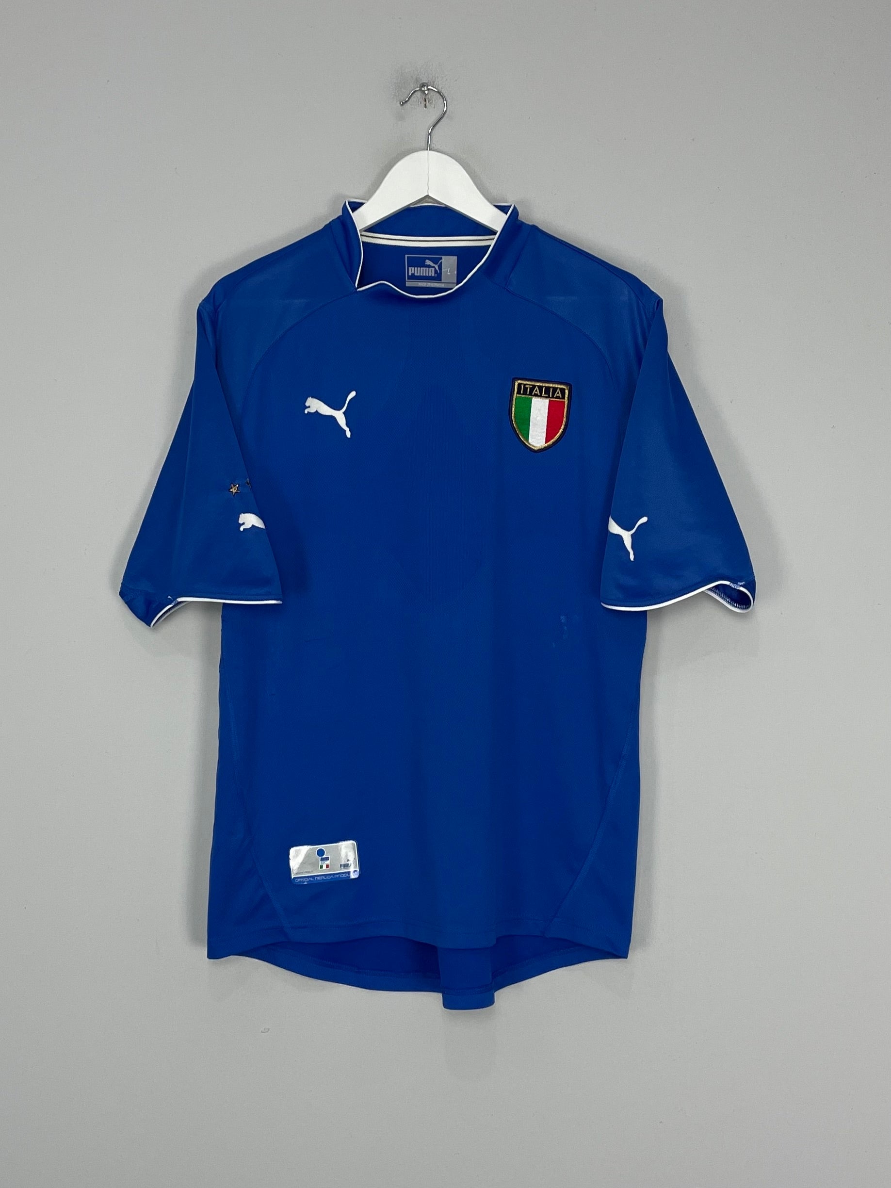 2003/04 ITALY HOME SHIRT (L) PUMA