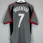 2003/04 AC MILAN SHEVCHENKO #7 THIRD SHIRT (L) ADIDAS