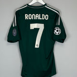 2012/13 REAL MADRID RONALDO #7 C/L THIRD SHIRT (M) ADIDAS