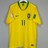 2018/19 BRAZIL COUTINHO #10 HOME SHIRT (XL) NIKE