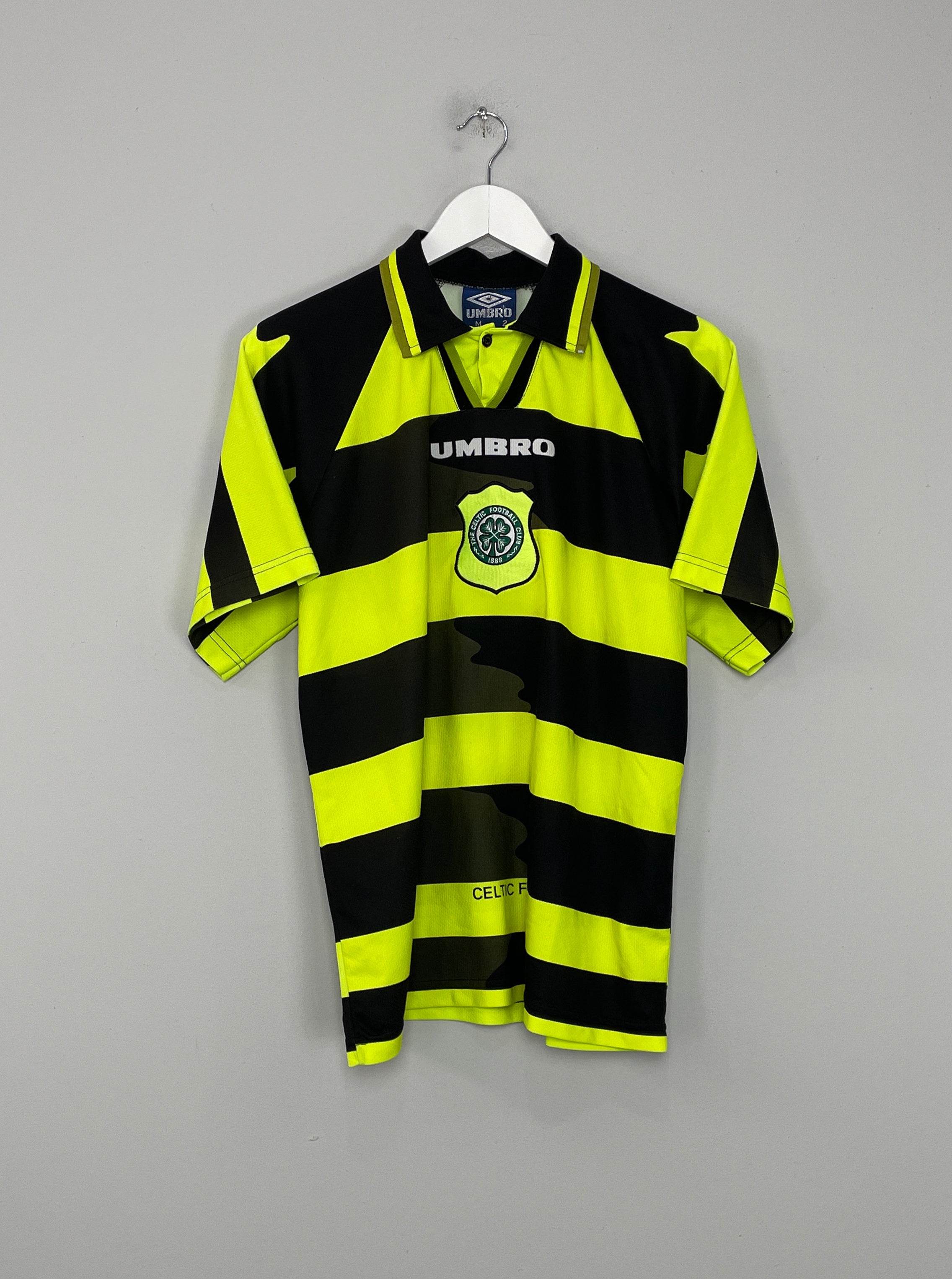 1996/98 CELTIC AWAY SHIRT (M) UMBRO