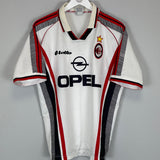 1997/98 AC MILAN AWAY SHIRT (M) LOTTO