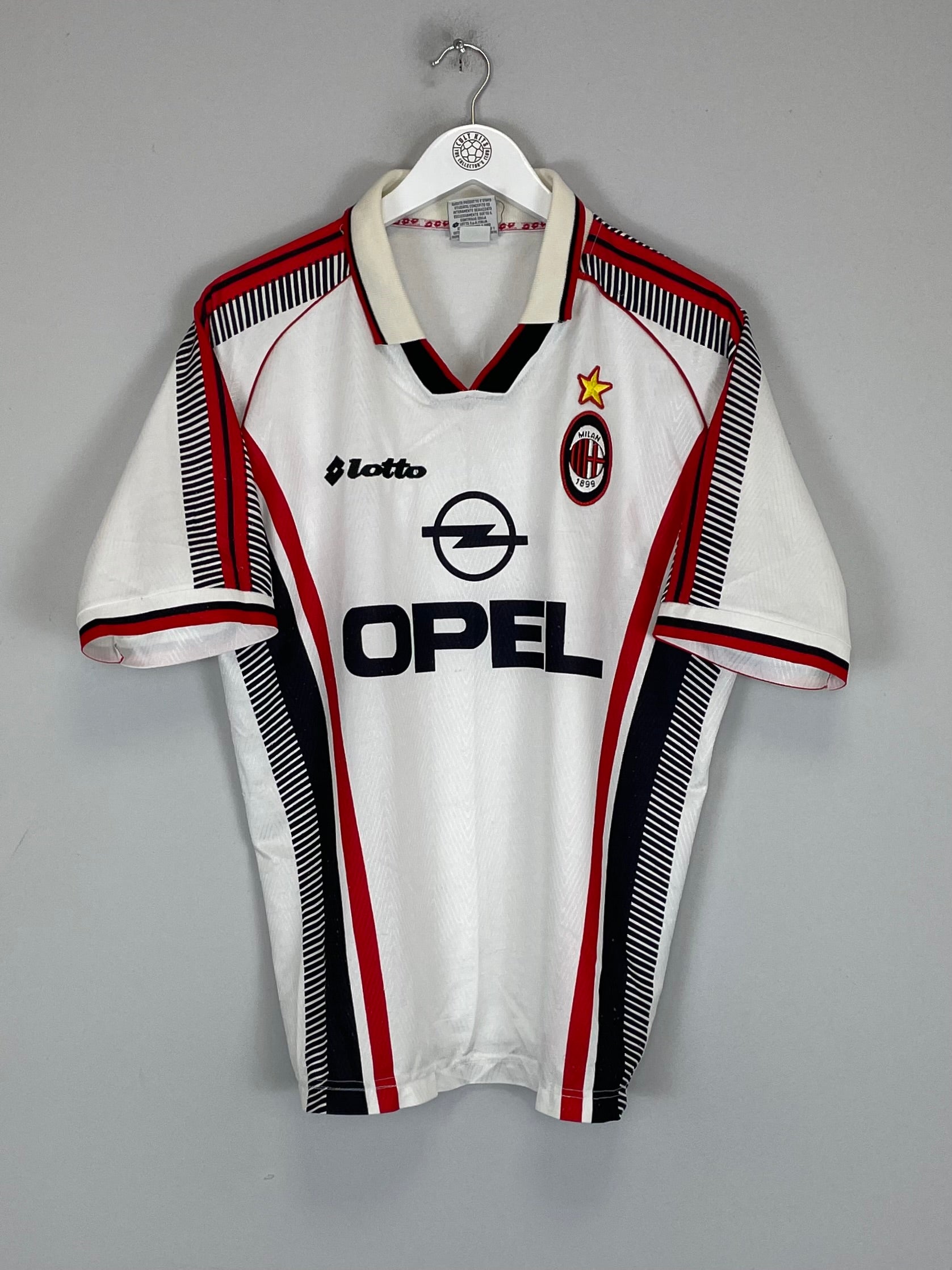 1997/98 AC MILAN AWAY SHIRT (M) LOTTO