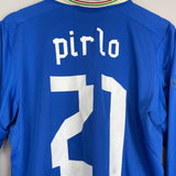 2012/13 ITALY PIRLO #21 L/S HOME SHIRT (M) PUMA