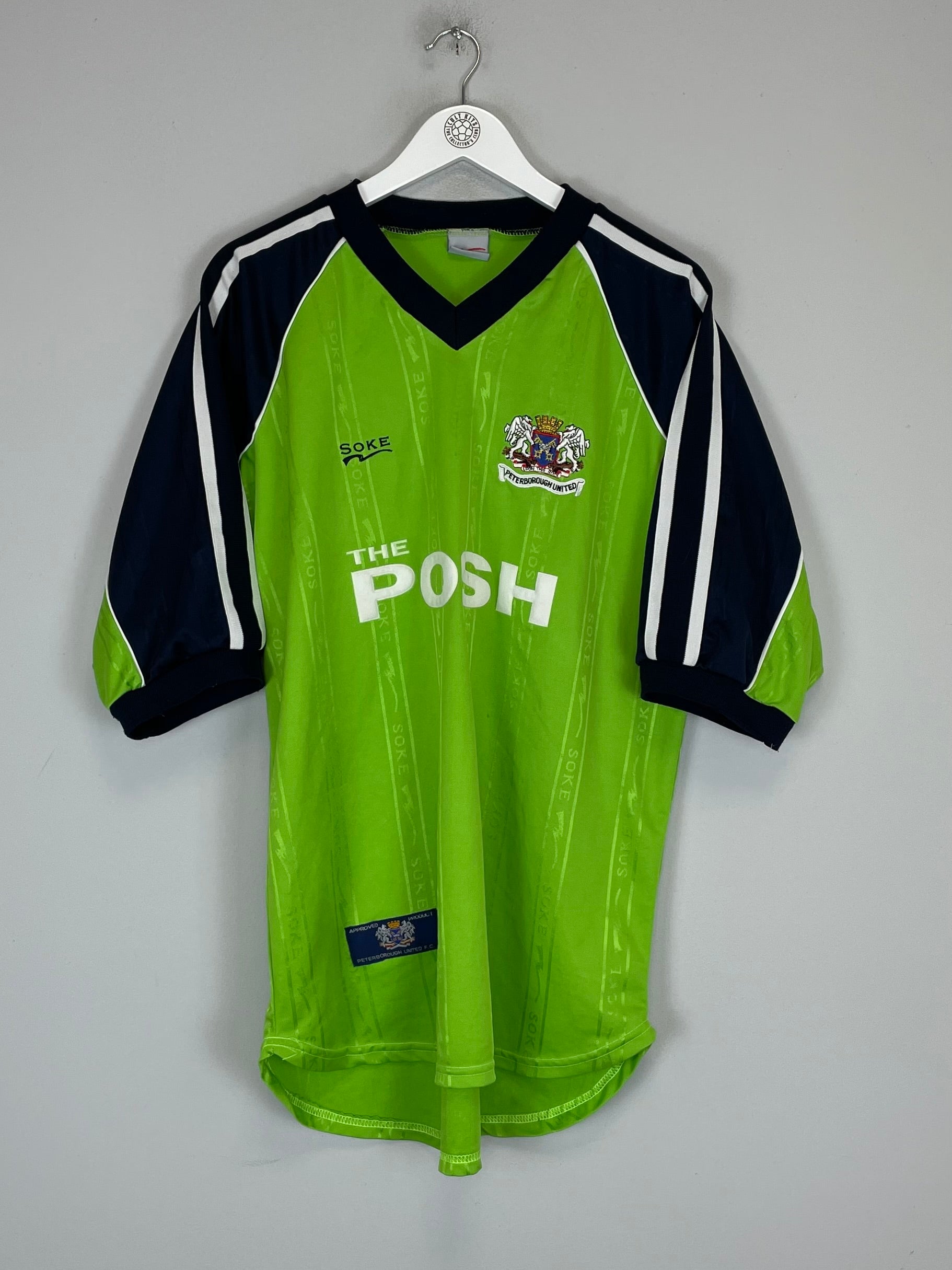 2000/01 PETERBOROUGH AWAY SHIRT (L) SOKE