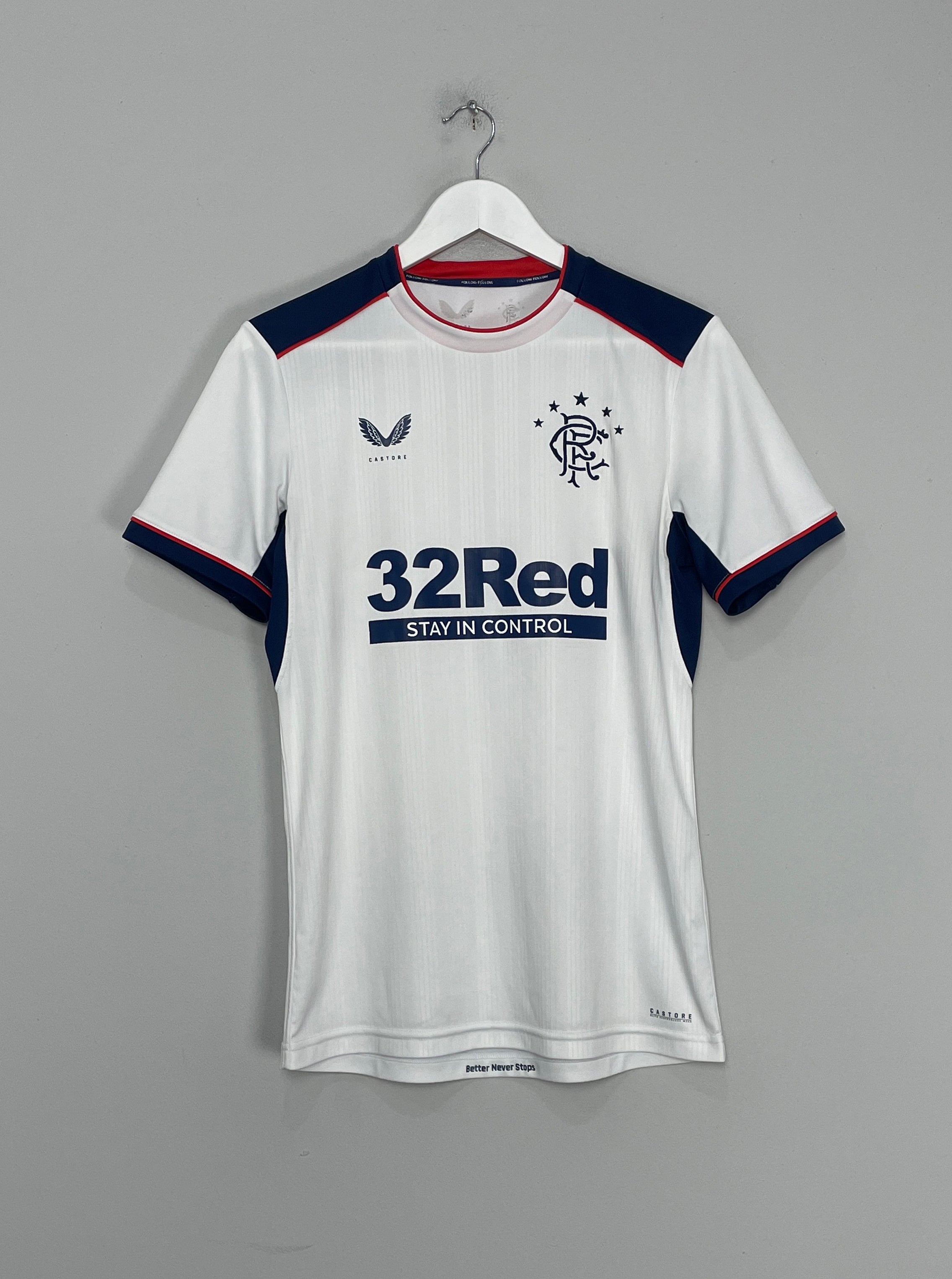 2020/21 RANGERS AWAY SHIRT (S) CASTORE