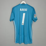 2016/17 REAL MADRID NAVAS #1 GK SHIRT (L) ADIDAS