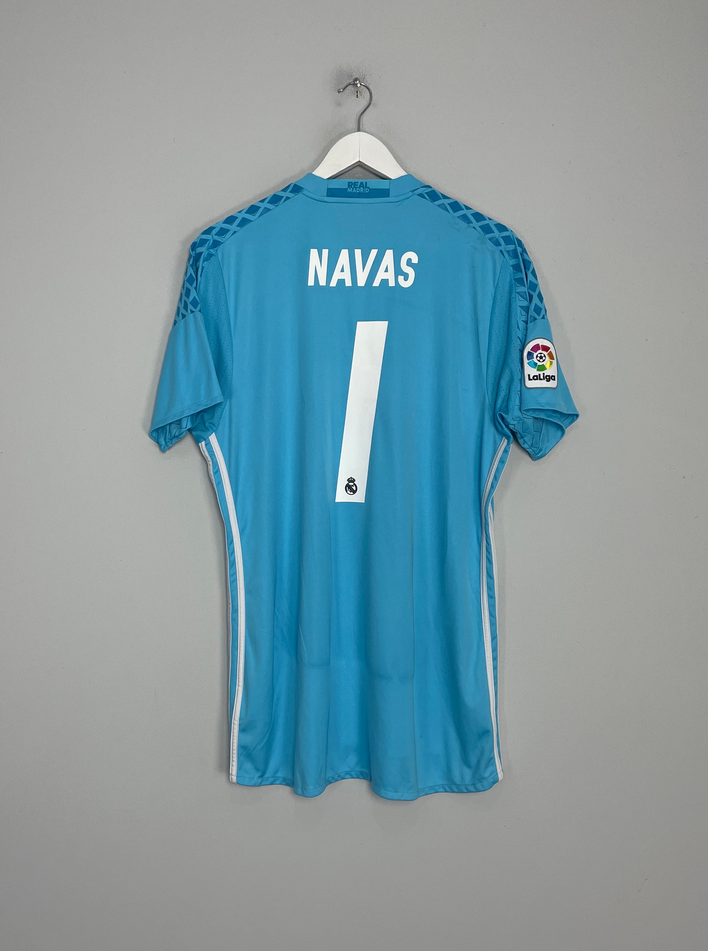 2016/17 REAL MADRID NAVAS #1 GK SHIRT (L) ADIDAS