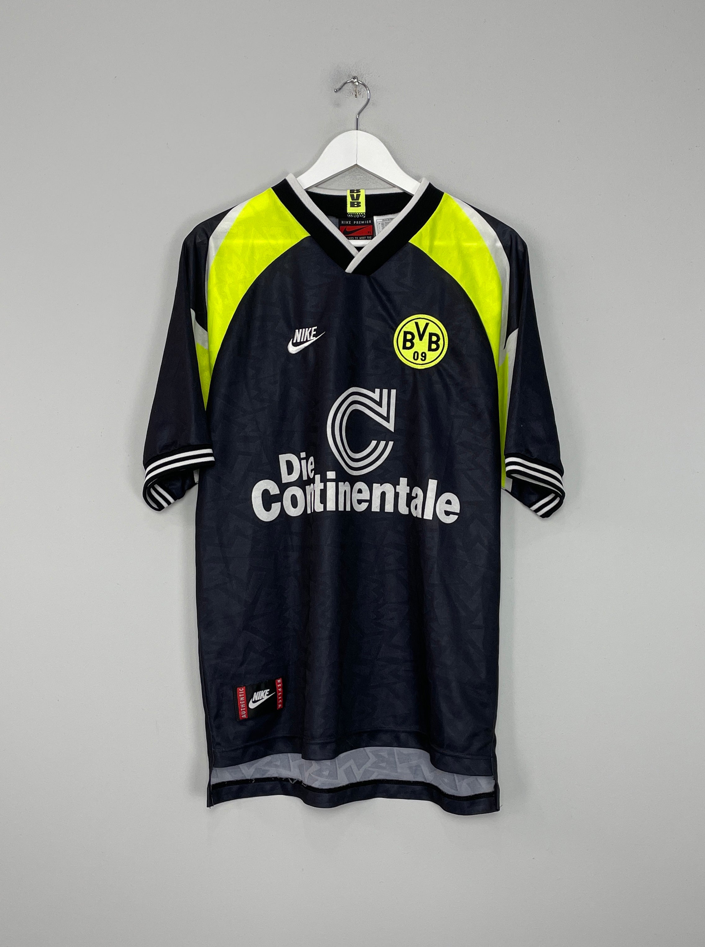 1995/96 DORTMUND AWAY SHIRT (XL) NIKE