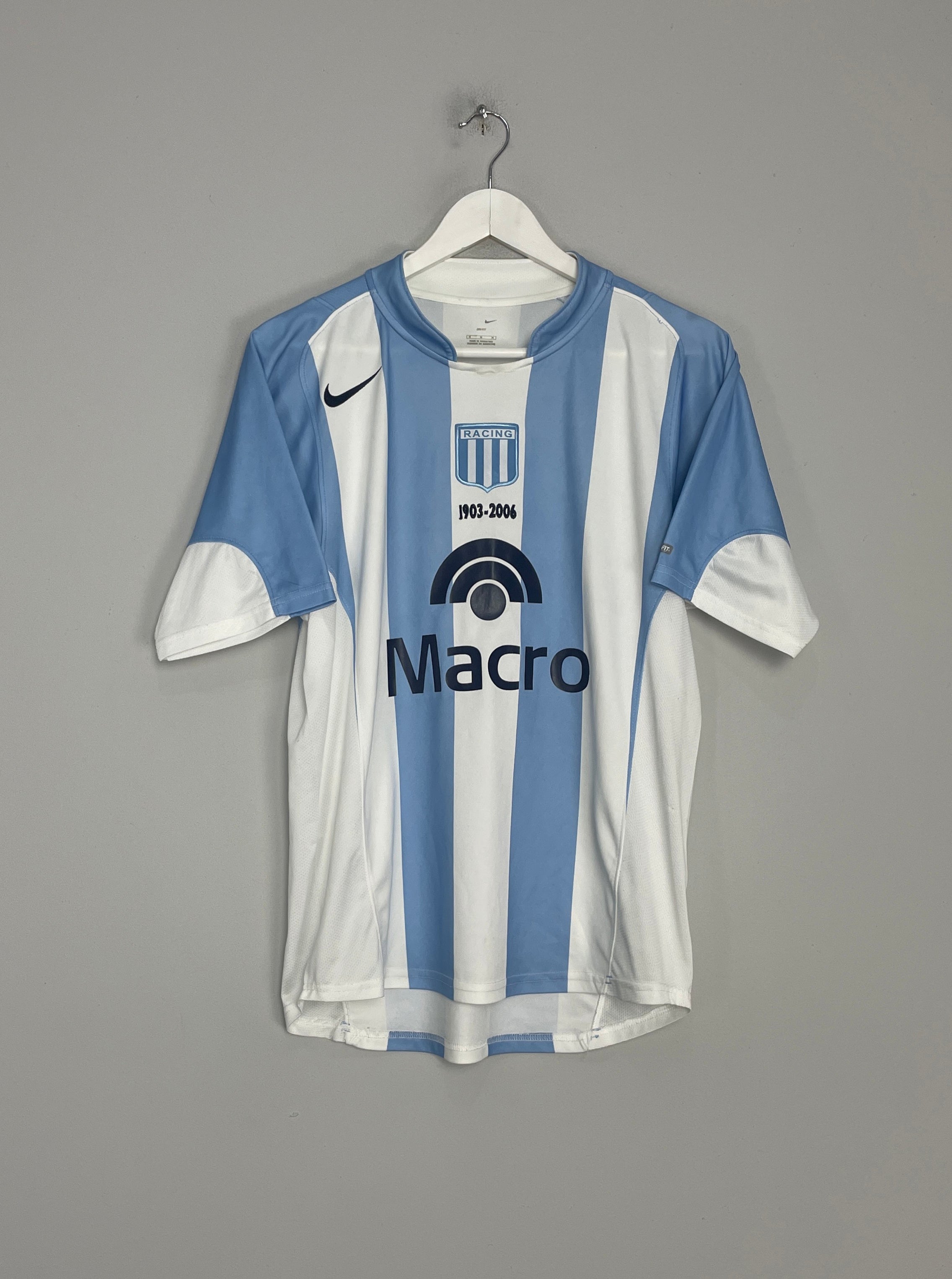 2006/07 RACING CLUB HOME SHIRT (M) NIKE