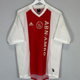 2002/04 AJAX ZLATAN #9 HOME SHIRT (M) ADIDAS