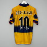 1997/99 ARSENAL BERGKAMP #10 AWAY SHIRT (S) NIKE