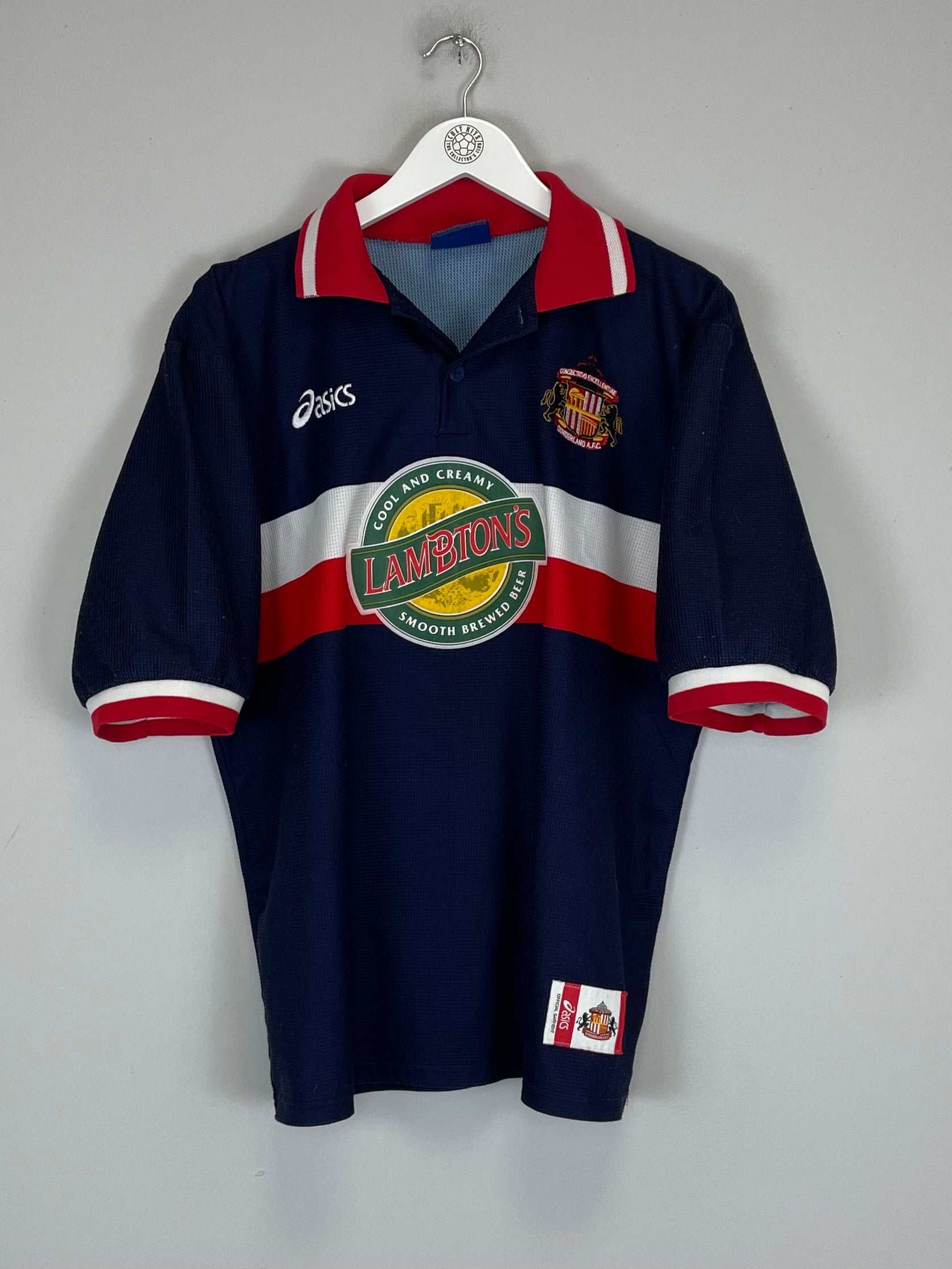 1999/00 SUNDERLAND AWAY SHIRT (L) ASICS