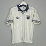 1990/92 ENGLAND HOME SHIRT (S) UMBRO