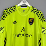 2016 REAL SALT LAKE *PLAYER ISSUE* GK SHIRT (XL) ADIDAS