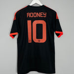 2015/16 MANCHESTER UNITED ROONEY #10 THIRD SHIRT (M) ADIDAS