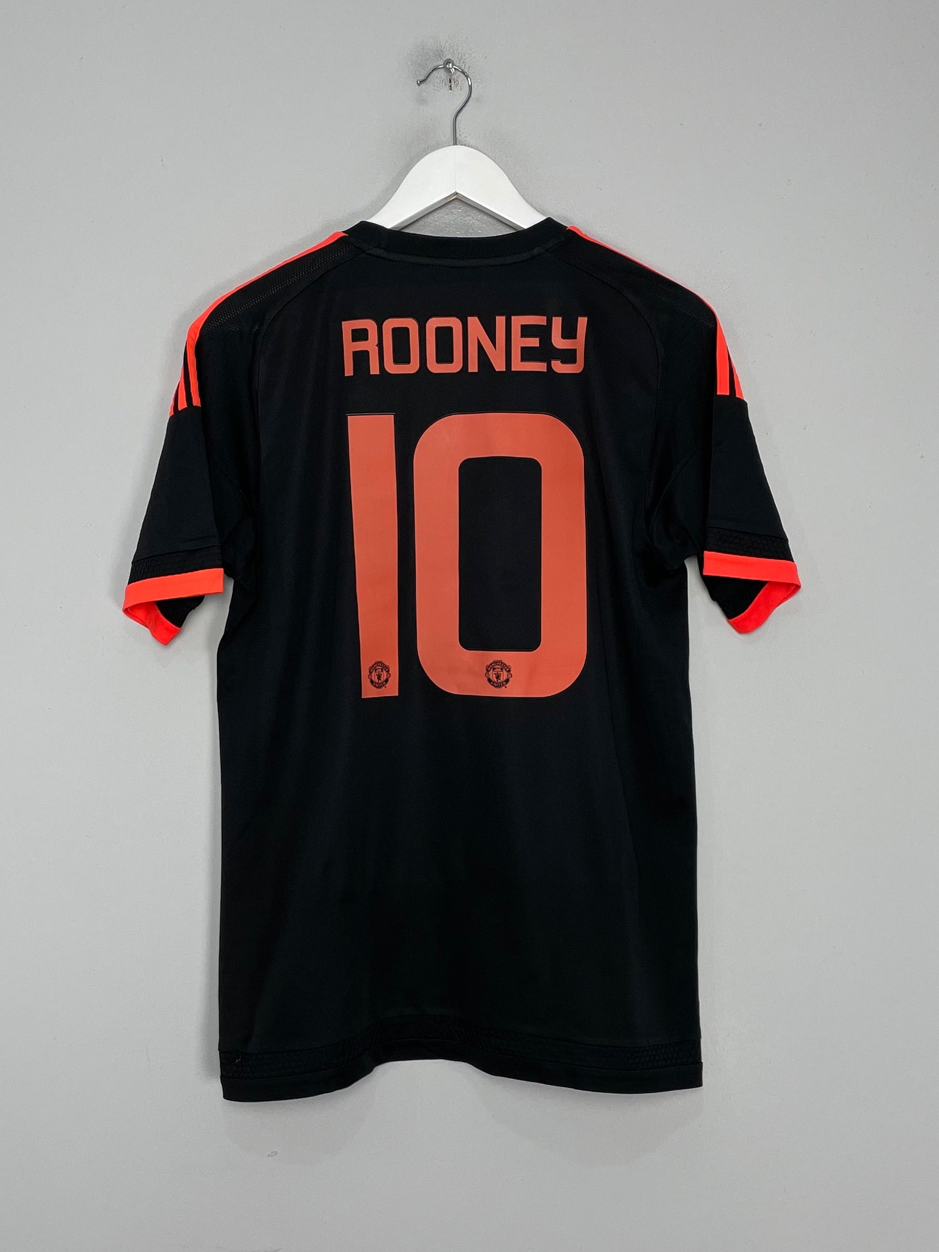 2015/16 MANCHESTER UNITED ROONEY #10 THIRD SHIRT (M) ADIDAS