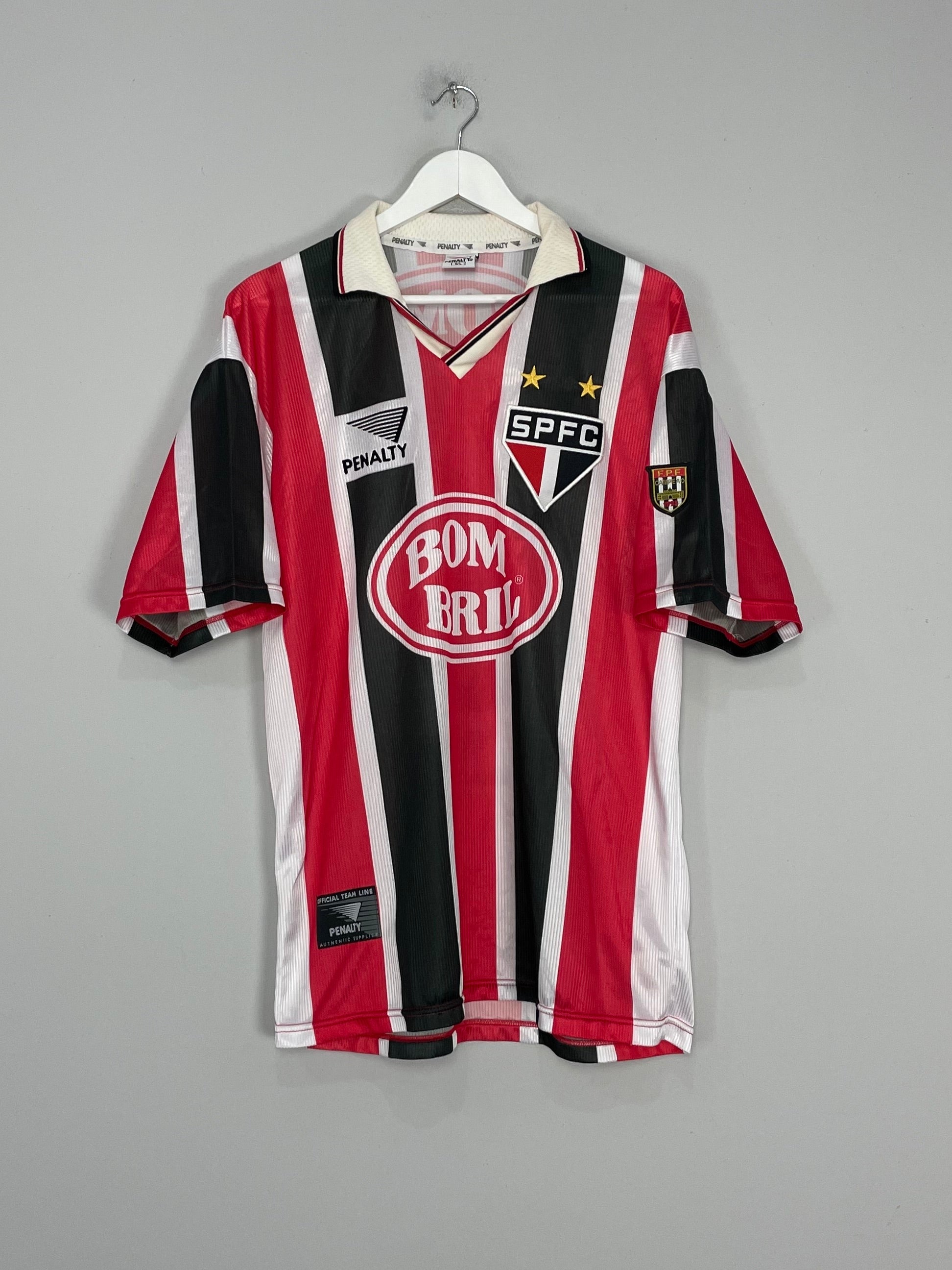 1997/99 SAO PAULO #6 AWAY SHIRT (L) PENALTY