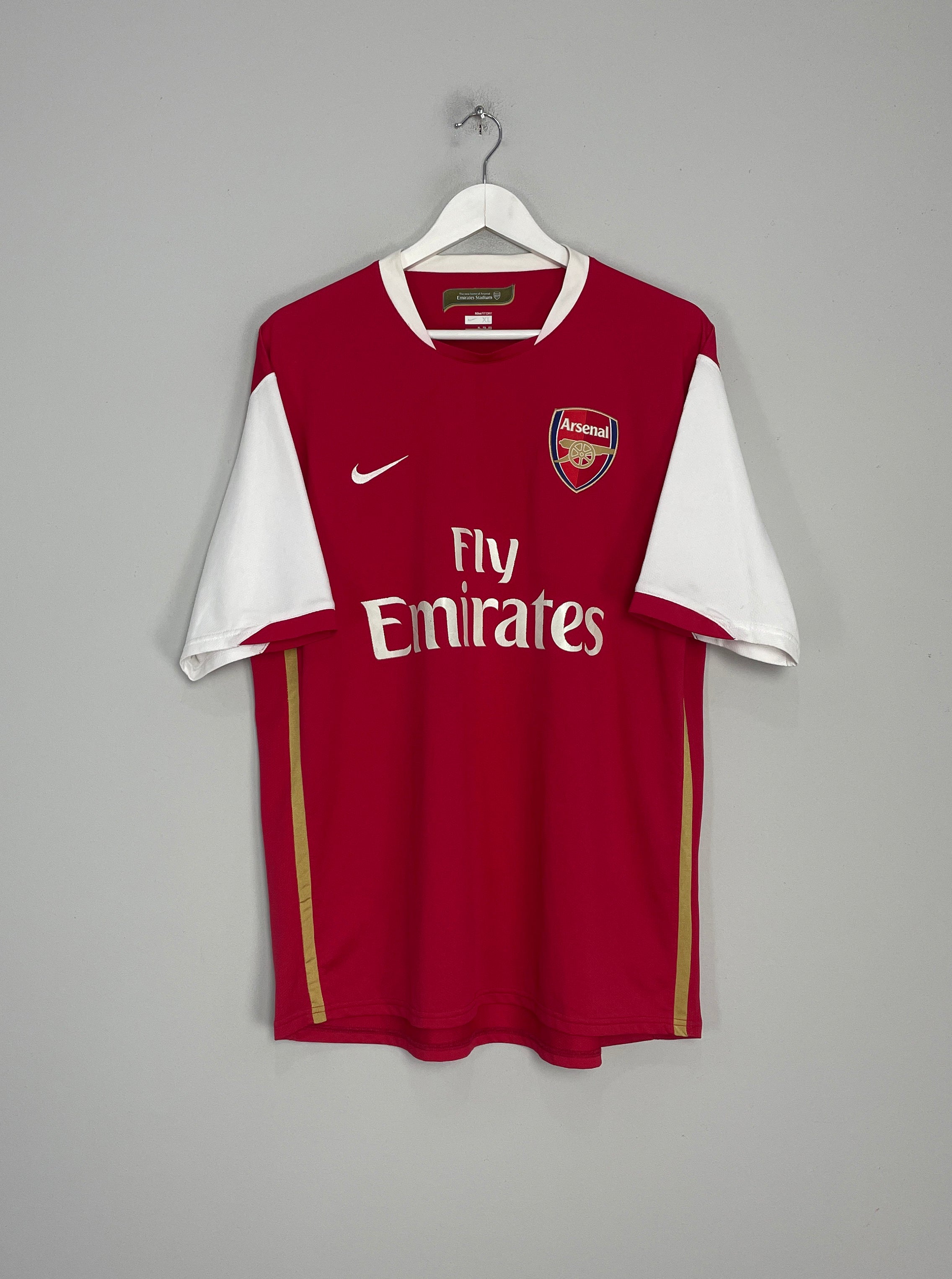 2006/08 ARSENAL HOME SHIRT (XL) NIKE